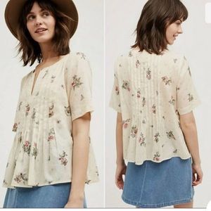 Anthropologie Maeve Orchid Island Blouse Small 6